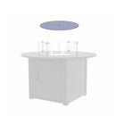Round Fire Table Smoked Glass Cover (Fits FT02)