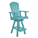 Swivel Pub Height Arm Chair - Quick Ship