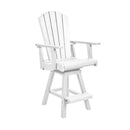 Swivel Counter Arm Chair
