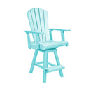 Swivel Counter Arm Chair