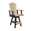 Swivel Counter Arm Chair