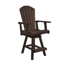 Swivel Counter Arm Chair
