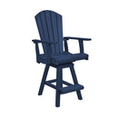 Swivel Counter Arm Chair