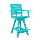 Napa Swivel Counter Arm Chair