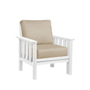 Stratford Arm Chair - White