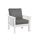 Stratford Arm Chair - White