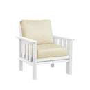 Stratford Arm Chair - White