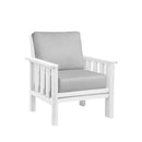 Stratford Arm Chair - White