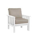 Stratford Arm Chair - White
