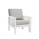 Stratford Arm Chair - White