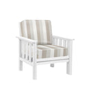 Stratford Arm Chair - White