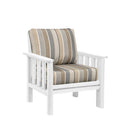 Stratford Arm Chair - White