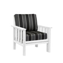 Stratford Arm Chair - White