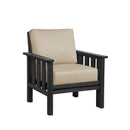 Stratford Arm Chair - Black