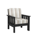 Stratford Arm Chair - Black