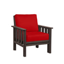 Stratford Arm Chair - Chocolate