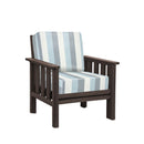 Stratford Arm Chair - Chocolate