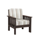 Stratford Arm Chair - Chocolate