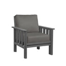 Stratford Arm Chair - Slate Grey