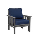 Stratford Arm Chair - Slate Grey