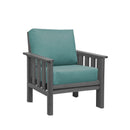 Stratford Arm Chair - Slate Grey