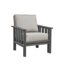 Stratford Arm Chair - Slate Grey