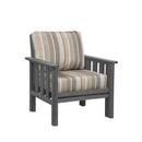 Stratford Arm Chair - Slate Grey