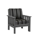 Stratford Arm Chair - Slate Grey