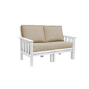 Stratford Loveseat - White