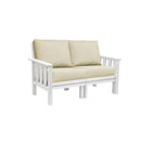 Stratford Loveseat - White