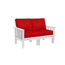 Stratford Loveseat - White