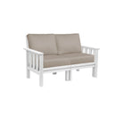 Stratford Loveseat - White
