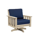 Stratford Swivel Arm Chair - Beige