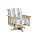 Stratford Swivel Arm Chair - Beige