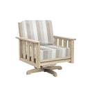 Stratford Swivel Arm Chair - Beige