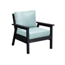 Tofino Arm Chair - Black