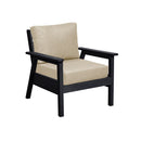Tofino Arm Chair - Black