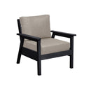Tofino Arm Chair - Black