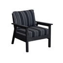 Tofino Arm Chair - Black