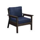 Tofino Arm Chair - Chocolate