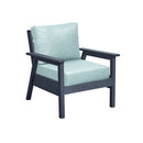 Tofino Arm Chair - Slate Grey