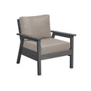 Tofino Arm Chair - Slate Grey