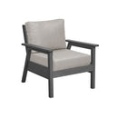 Tofino Arm Chair - Slate Grey