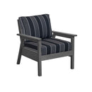 Tofino Arm Chair - Slate Grey