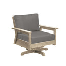 Tofino Swivel Arm Chair - Beige