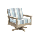 Tofino Swivel Arm Chair - Beige
