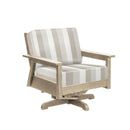 Tofino Swivel Arm Chair - Beige