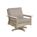 Tofino Swivel Arm Chair - Beige