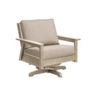 Tofino Swivel Arm Chair - Beige