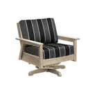 Tofino Swivel Arm Chair - Beige